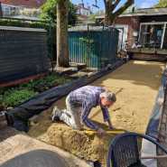 Vernieuwen Jeu de Boulesbaan